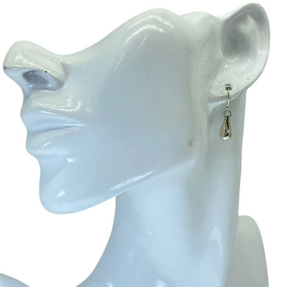 Tiffany & Co Teardrop Elsa Peretti Hook Earrings Silver — view 6