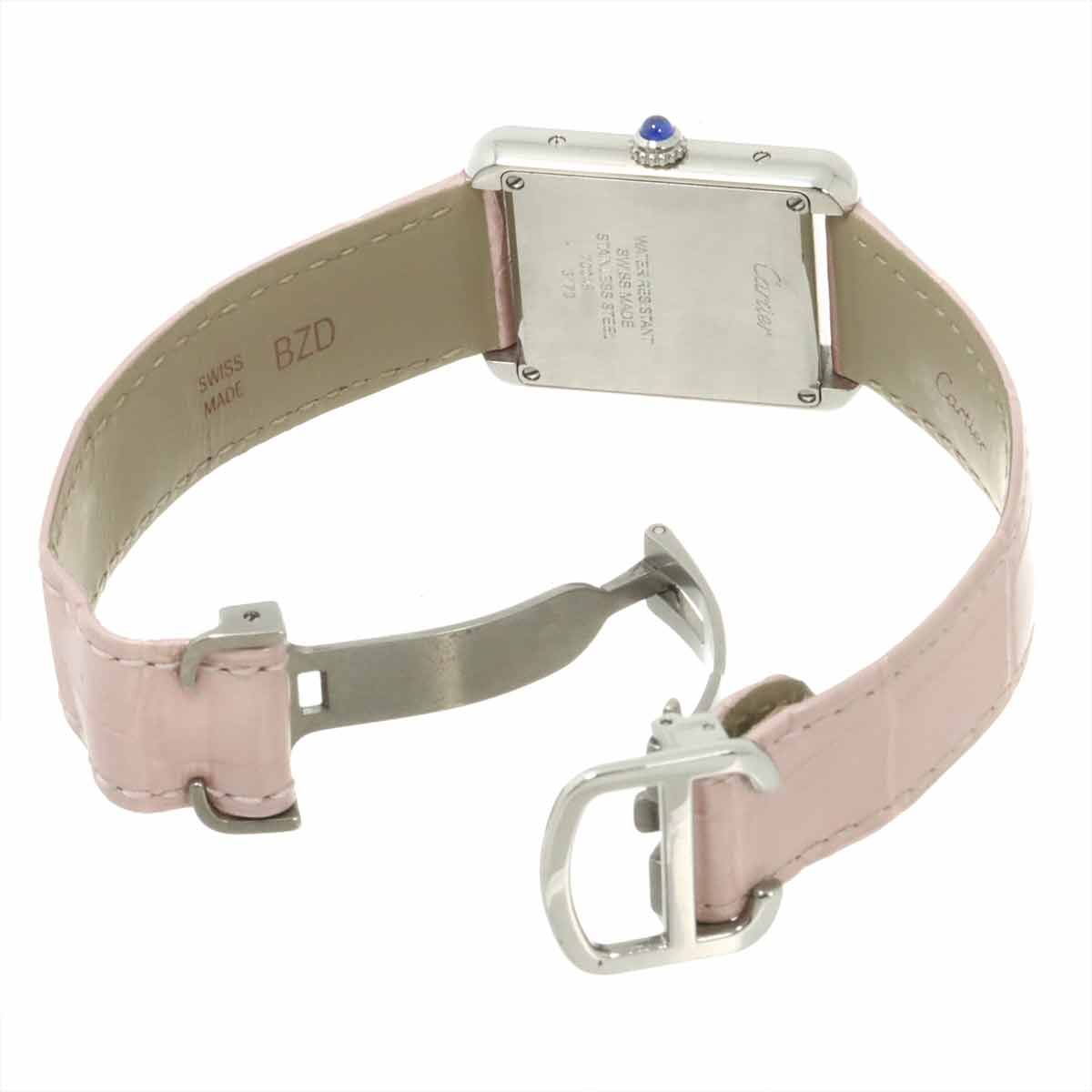 Cartier Tank Solo SM Watch Silver Quartz — view 5