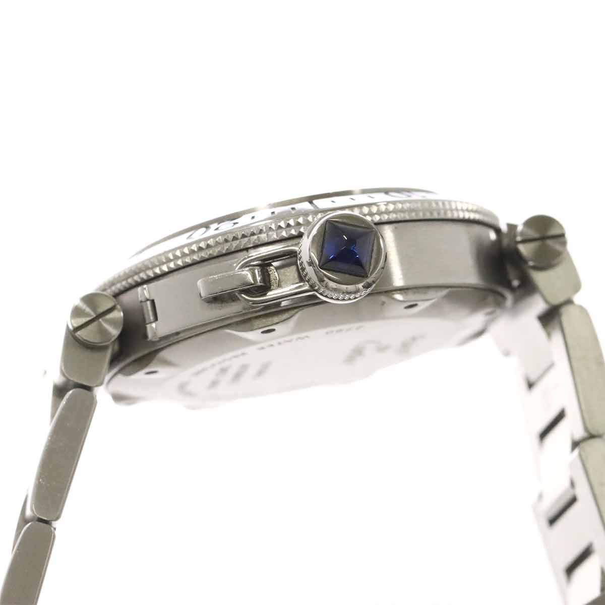 Cartier Pasha Seatimer Watch Date Silver Automatic — view 5