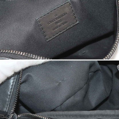 Louis Vuitton Monogram Shadow Discovery Bum Bag Leather Noir — view 7