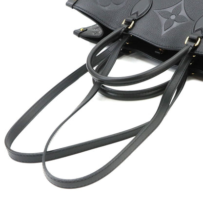Louis Vuitton Monogram Empreinte On The Go GM 2-Way Tote Shoulder Bag Black — view 6