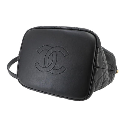 Chanel 19 Quilted Hobo 2-Way Hand Chain Shoulder Bag Lambskin Black — view 4