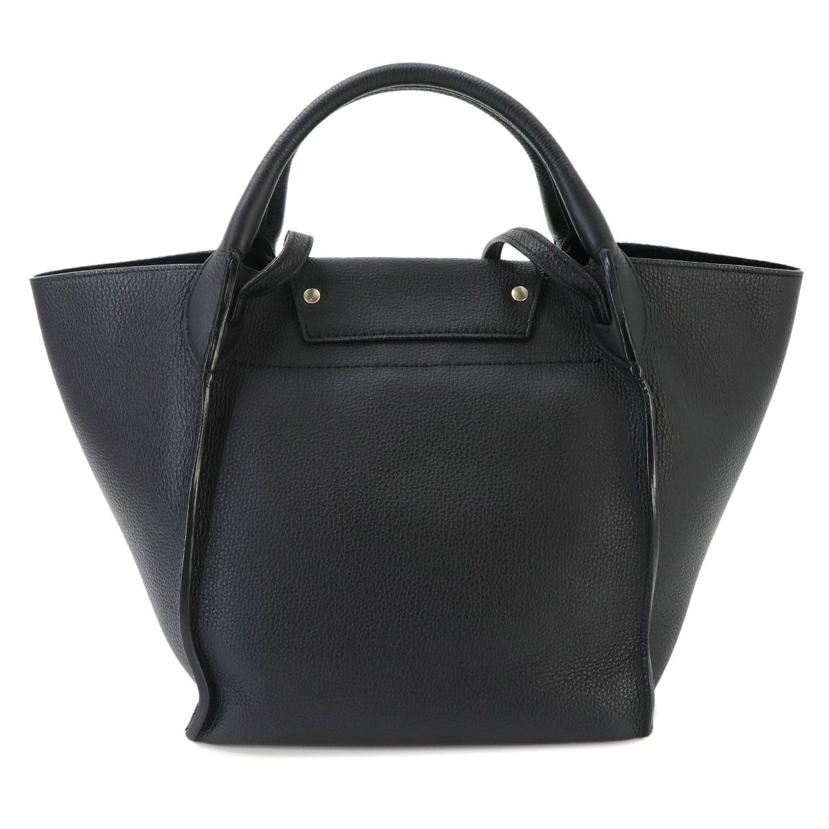 Celine Big Bag Small with Long Strap 2-Way Bag Leather Black — view 3
