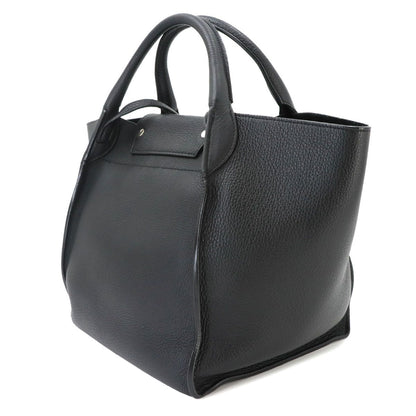 Celine Big Bag Small with Long Strap 2-Way Bag Leather Black — view 4