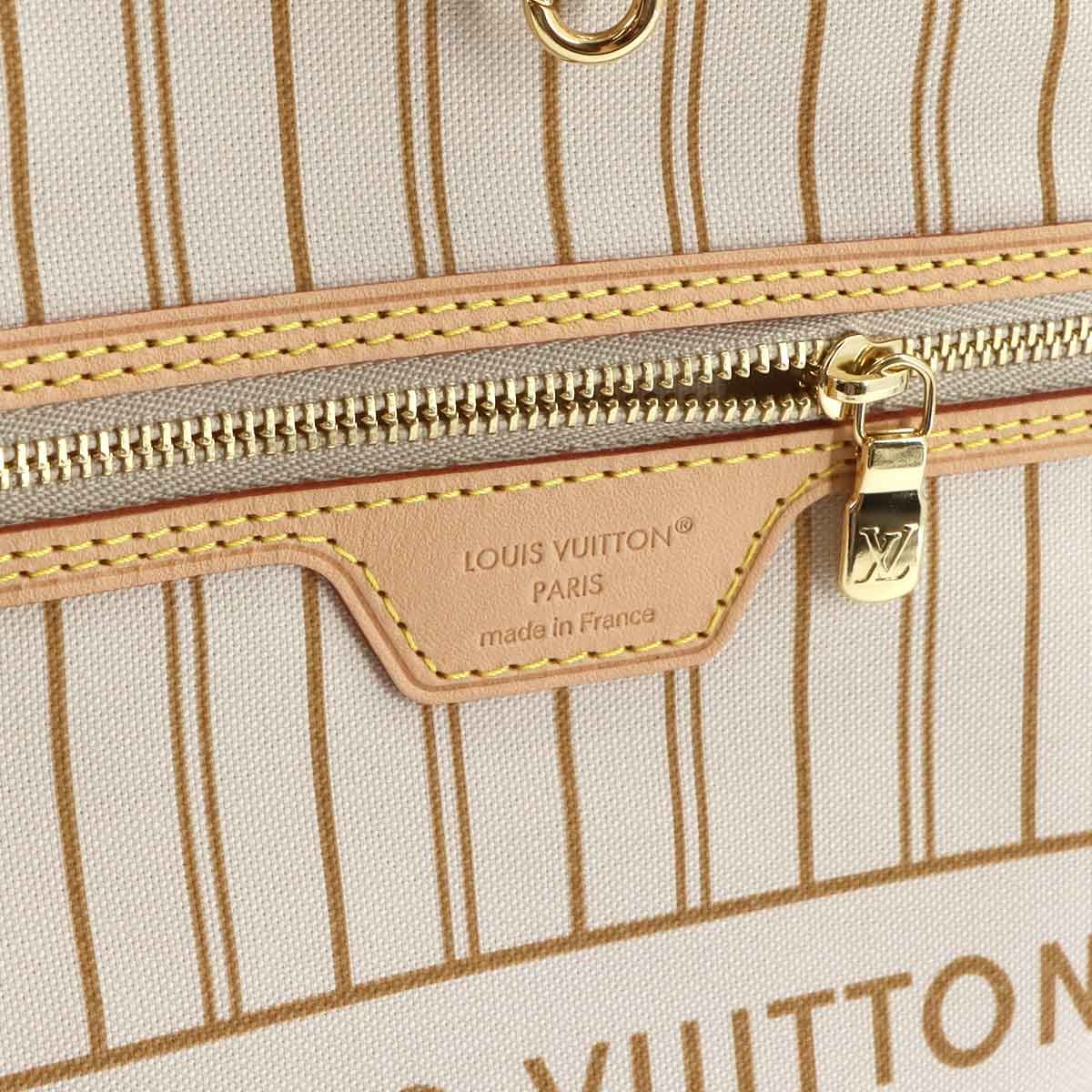 Louis Vuitton Monogram Neverfull Inside Out MM Tote Shoulder Bag Sand — view 8