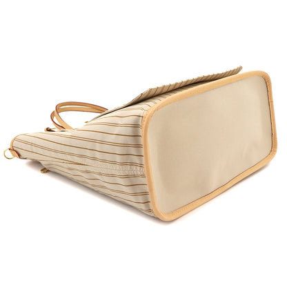 Louis Vuitton Monogram Neverfull Inside Out MM Tote Shoulder Bag Sand — view 5