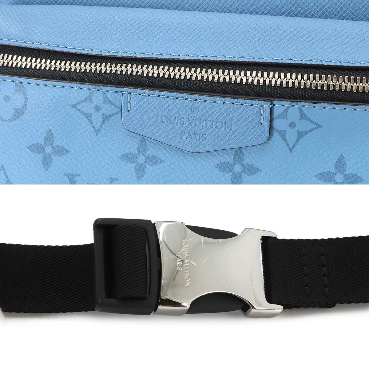 Louis Vuitton Taigarama Bum Bag Outdoor Blue — view 8
