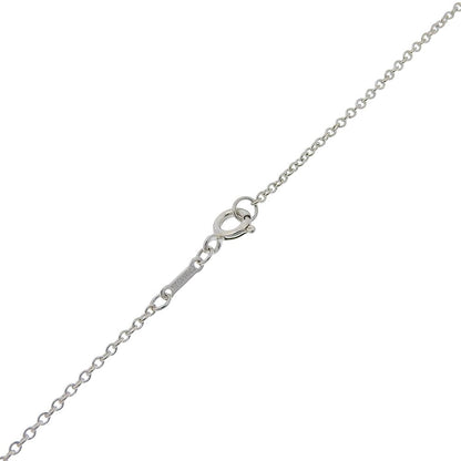 Tiffany & Co & Open Heart Large Long Elsa Peretti 925 Sterling Silver Necklace — view 5