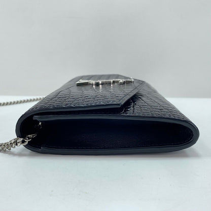 Saint Laurent Shoulder Bag Croco Embossed — view 5