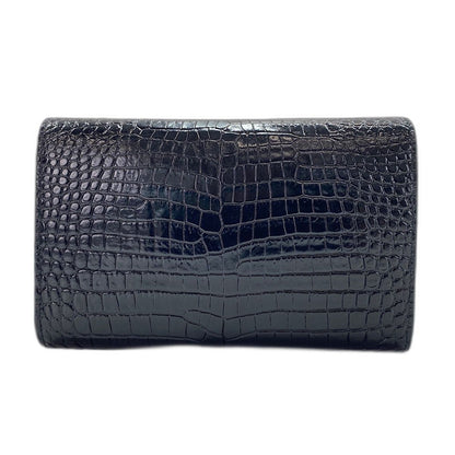 Saint Laurent Shoulder Bag Croco Embossed — view 2