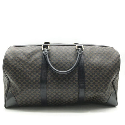 Celine Macadam Boston Hand Bag Black Bag — view 3