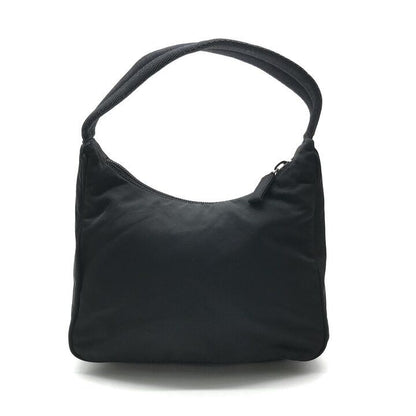Prada Nylon Pouch Shoulder Bag Black Case — view 3