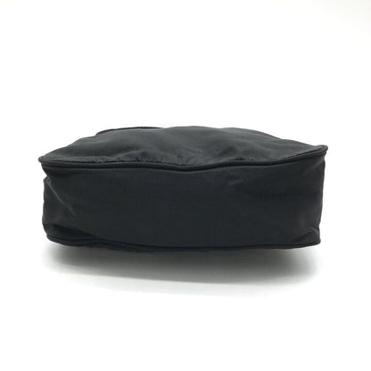 Prada Nylon Pouch Shoulder Bag Black Case — view 4