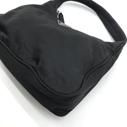 Prada Nylon Pouch Shoulder Bag Black Case — view 5