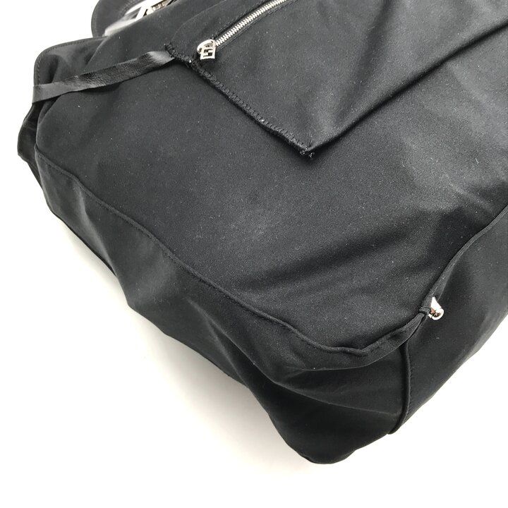 Fendi Cotton Tote Bag Hand Black — view 4