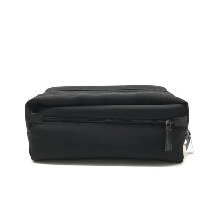 Gucci Clutch Double Zipper Lightweight Simple Pouch Nylon Black — view 2