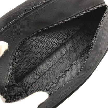 Gucci Clutch Double Zipper Lightweight Simple Pouch Nylon Black — view 8