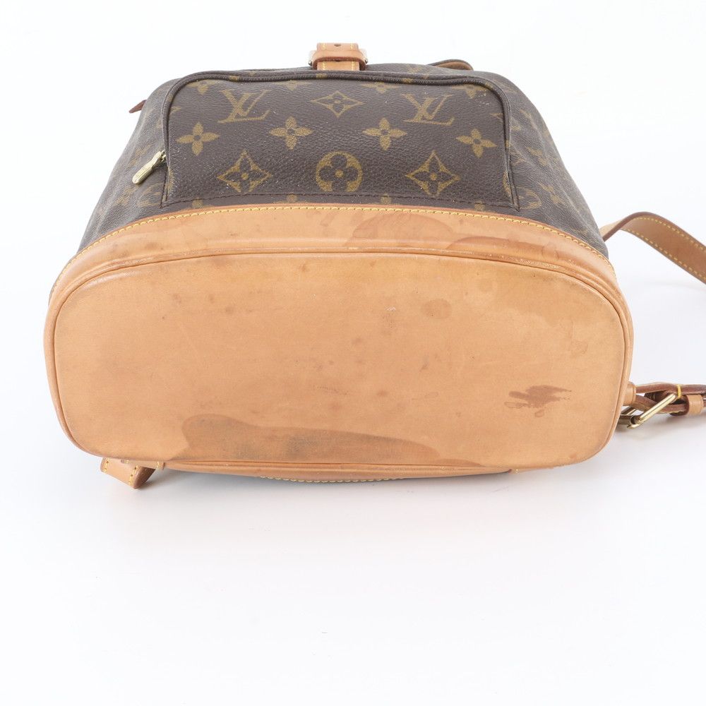Louis Vuitton Monogram Montsouris Leather Backpack Shoulder Bag — view 6