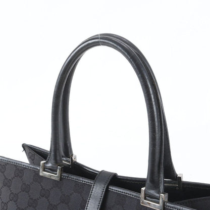 Gucci Jackie GG Canvas Leather Tote Bag Shoulder Hand — view 2
