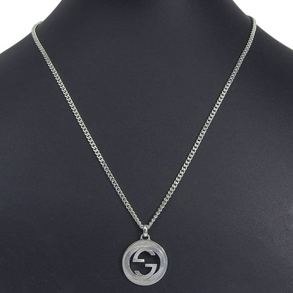 Gucci Interlocking G 925 Sterling Silver Necklace — view 2