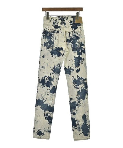 Celine Denim Pants Cream