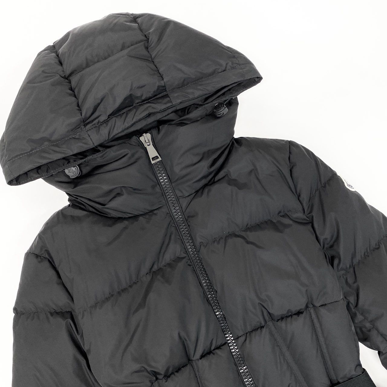 Moncler Cardoncelle Jacket Cordon Seille Down Black 1 — view 3
