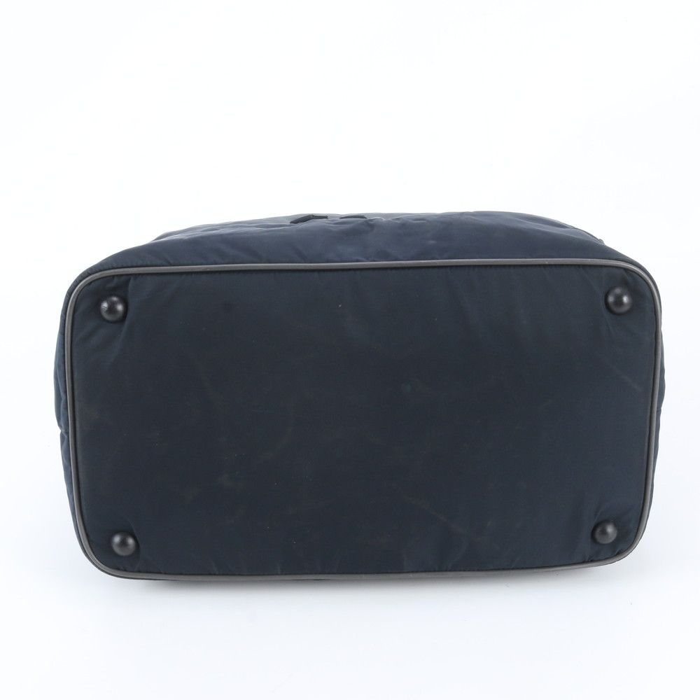 Prada Sports Boston Bag Tote Carry Navy — view 6