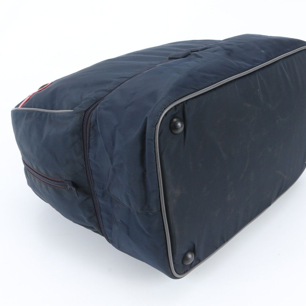 Prada Sports Boston Bag Tote Carry Navy — view 5