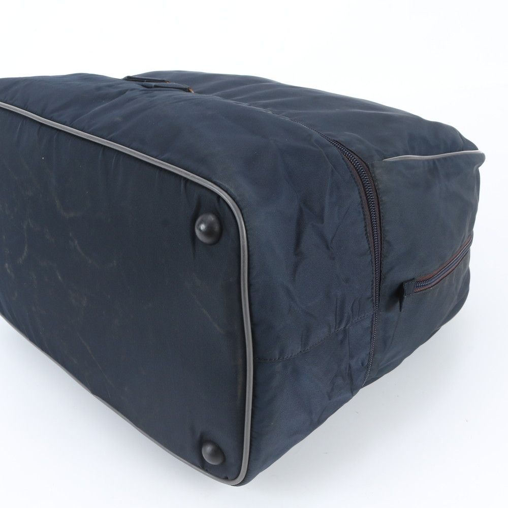 Prada Sports Boston Bag Tote Carry Navy — view 4
