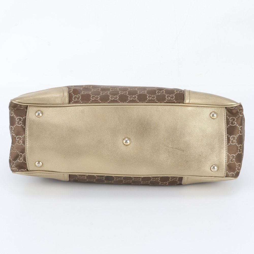 Gucci GG Canvas Princy Leather Tote Bag Shoulder — view 6