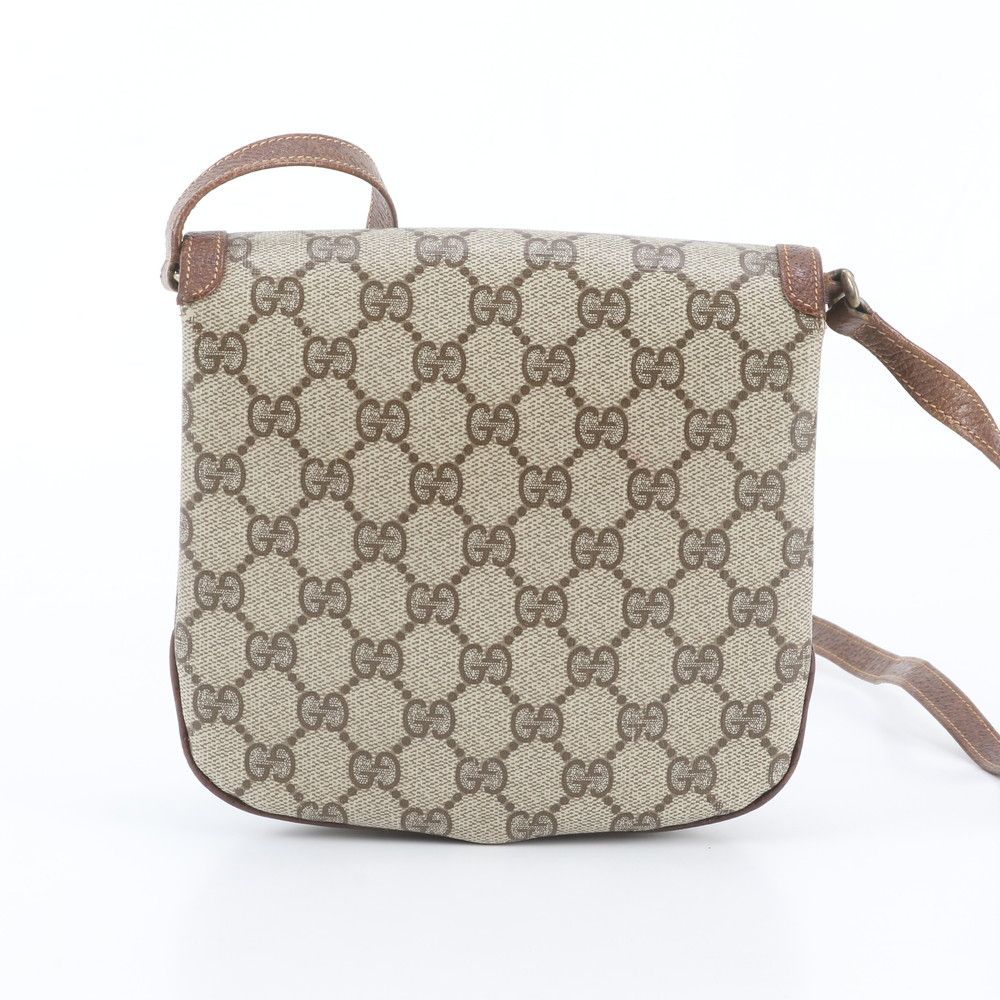 Gucci GG Supreme Leather Shoulder Bag — view 3