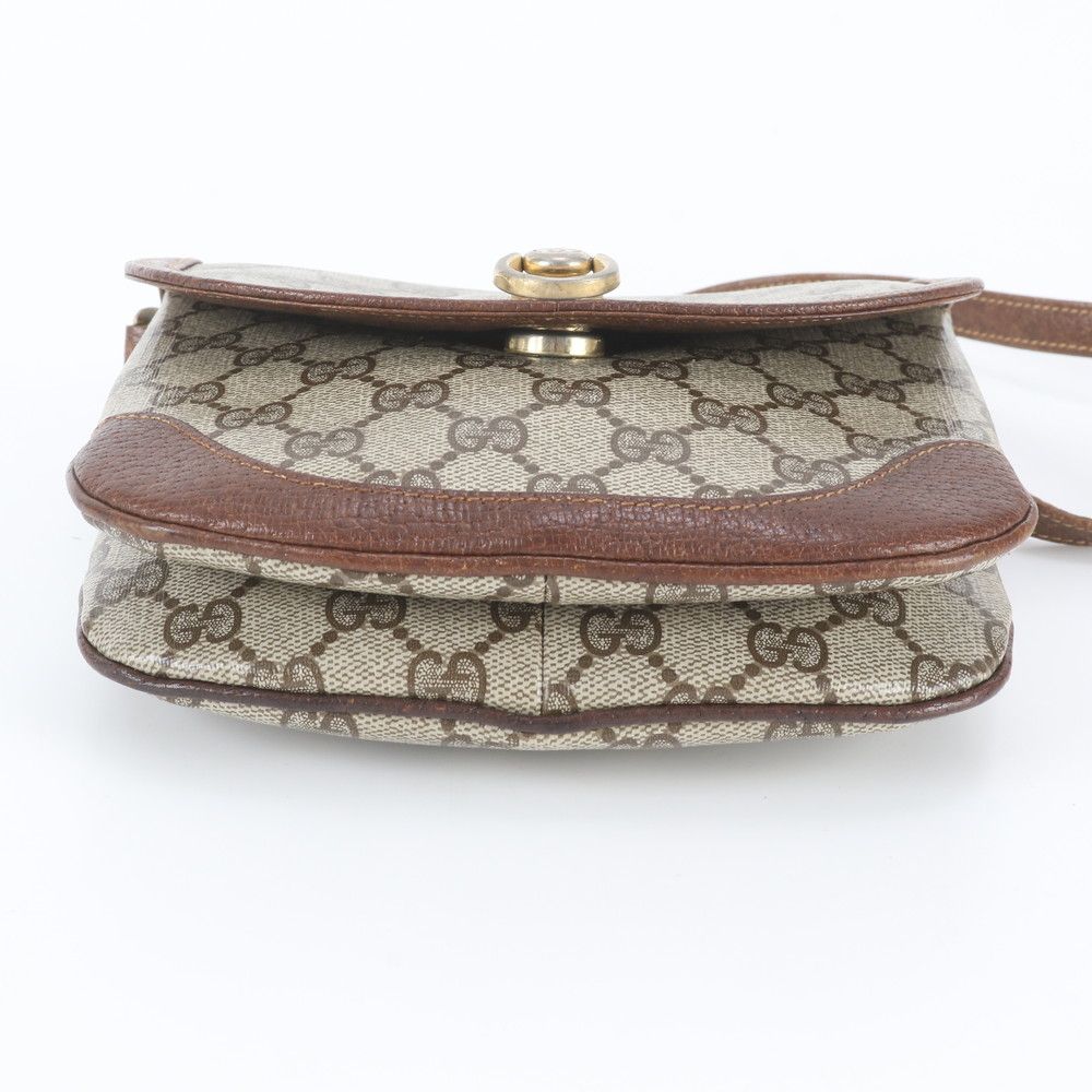 Gucci GG Supreme Leather Shoulder Bag — view 6