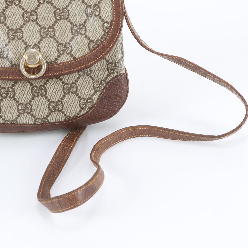 Gucci GG Supreme Leather Shoulder Bag — view 2