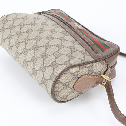 Gucci Vintage GG Supreme Sherry Line 119 02 087 Leather Shoulder Bag — view 4