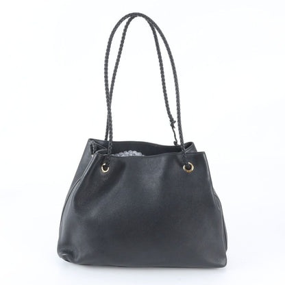Gucci Leather Tote Bag Shoulder Hand Black — view 3