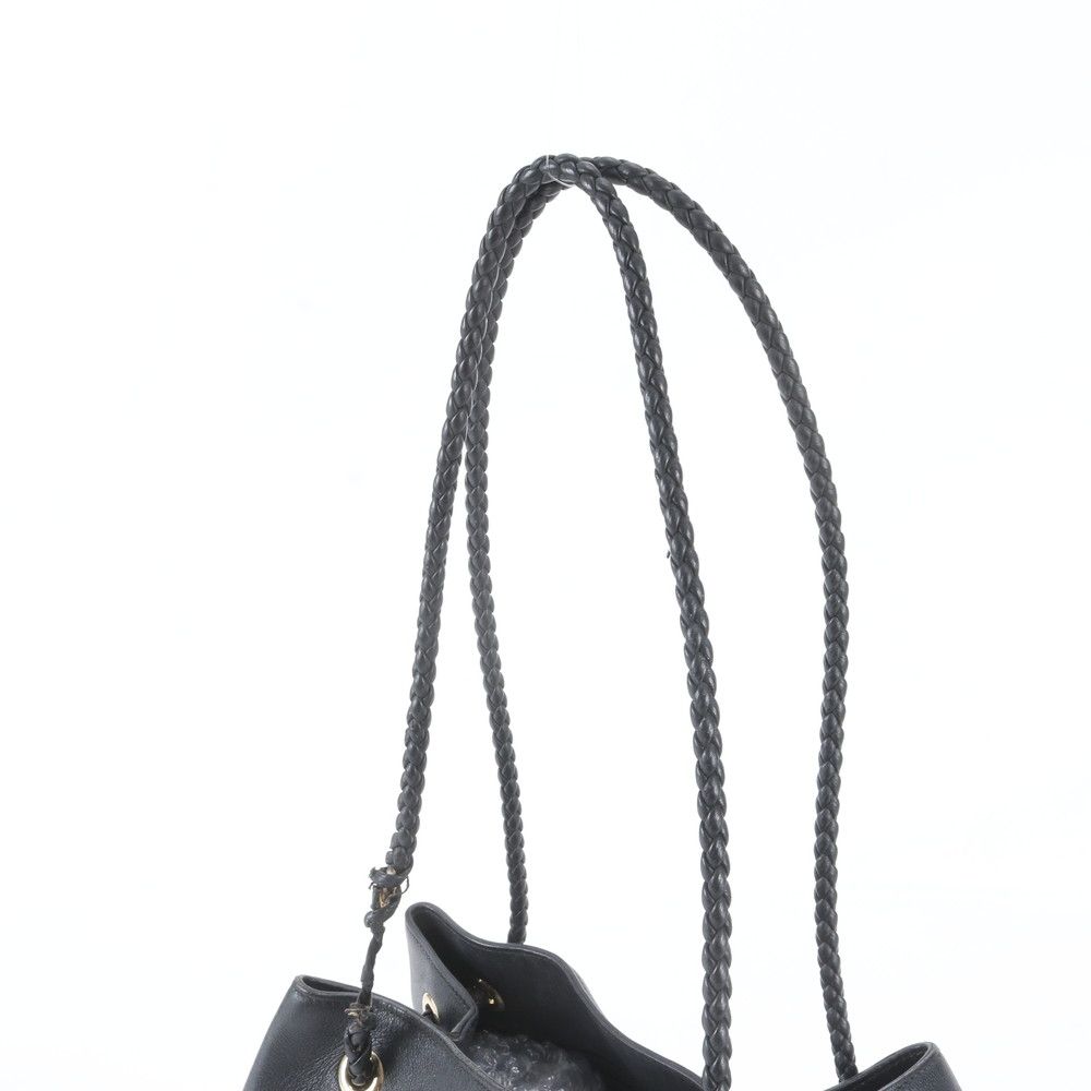 Gucci Leather Tote Bag Shoulder Hand Black — view 2