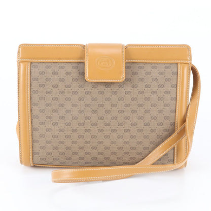 Gucci Micro GG Leather Shoulder Bag