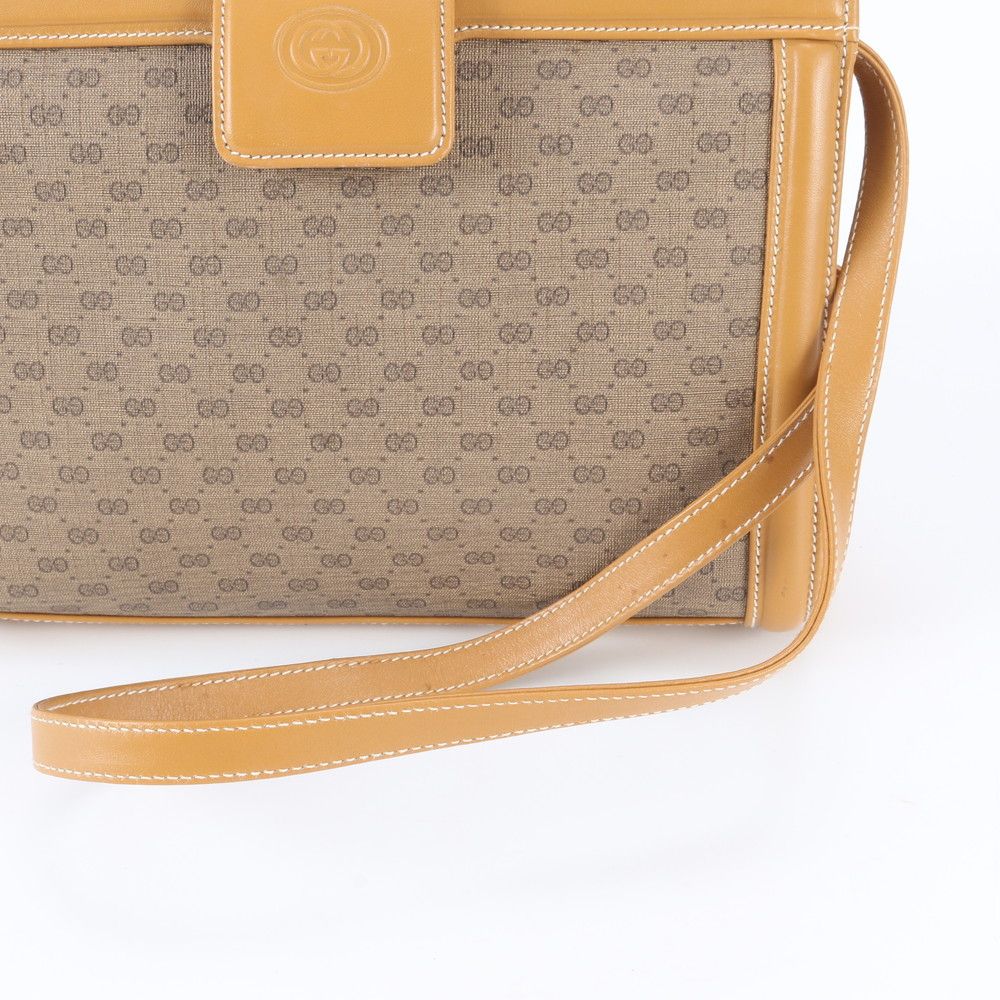Gucci Micro GG Leather Shoulder Bag — view 2
