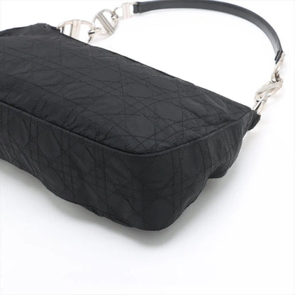 Dior Cannage Leather Chain Shoulder Bag Tote Black — view 3