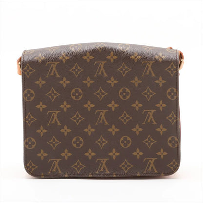 Louis Vuitton Monogram Cartouchiere Leather Shoulder Bag Crossbody — view 2