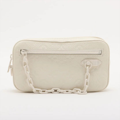 Louis Vuitton Monogram Empreinte Pochette Volga Leather