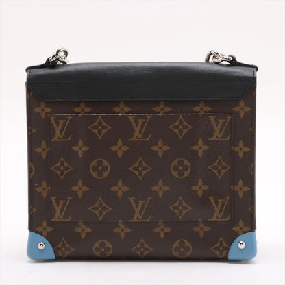 Louis Vuitton Monogram Tribal Pochette Mask Leather Shoulder Bag — view 2