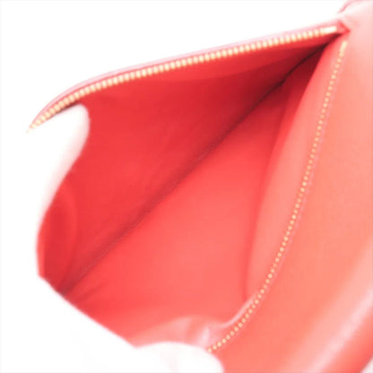 Celine Trotter Leather Shoulder Bag Crossbody Gold Hand — view 7