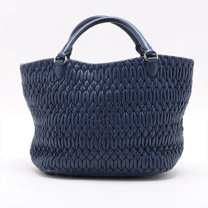 Miu Miu Matelasse Nappa Crystal Bijou Leather 2-Way Shoulder Bag — view 2