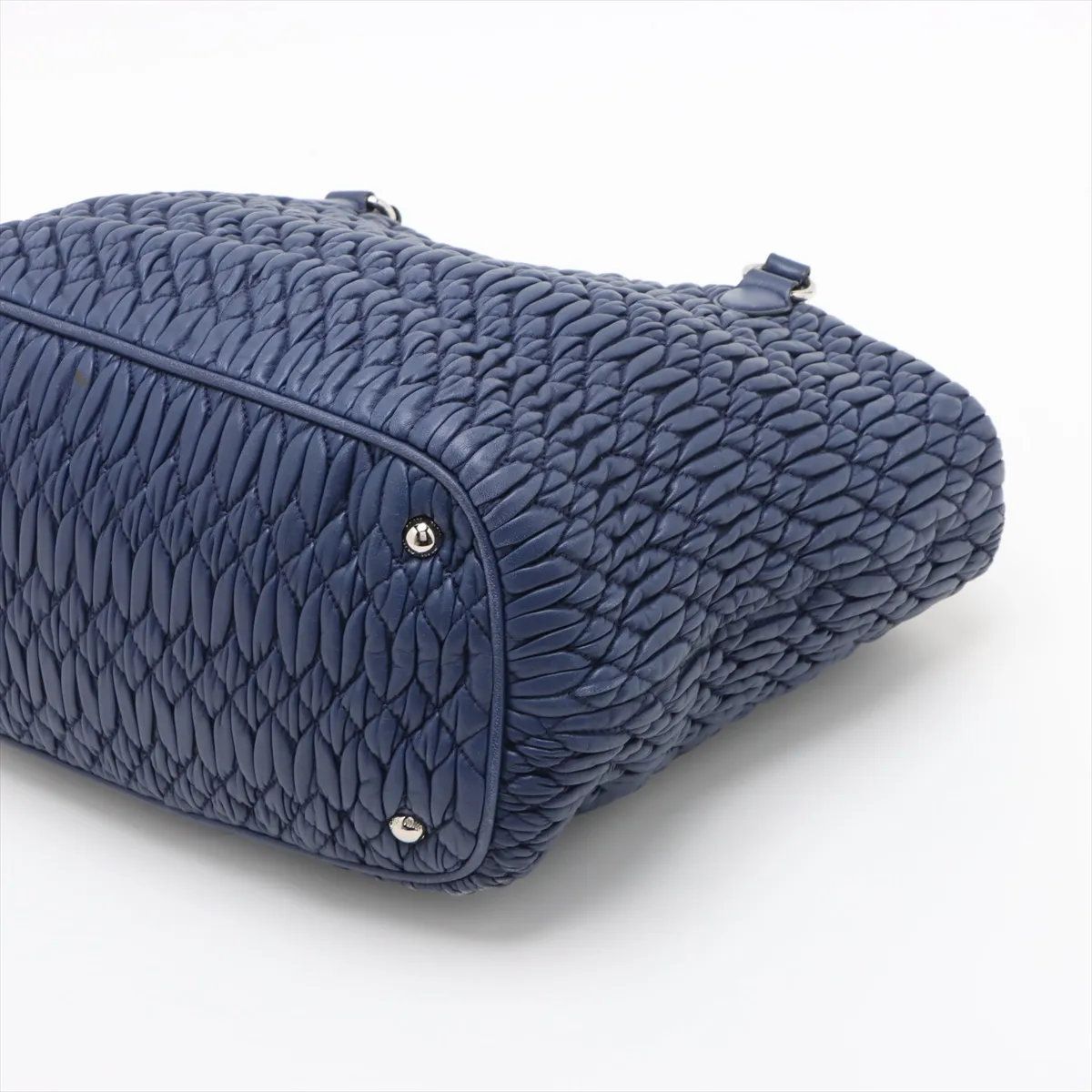 Miu Miu Matelasse Nappa Crystal Bijou Leather 2-Way Shoulder Bag — view 3
