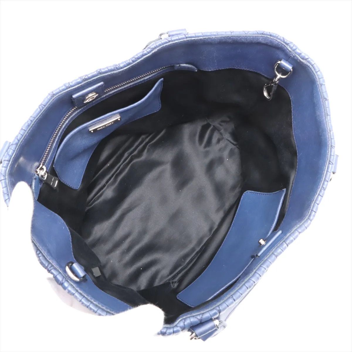 Miu Miu Matelasse Nappa Crystal Bijou Leather 2-Way Shoulder Bag — view 7