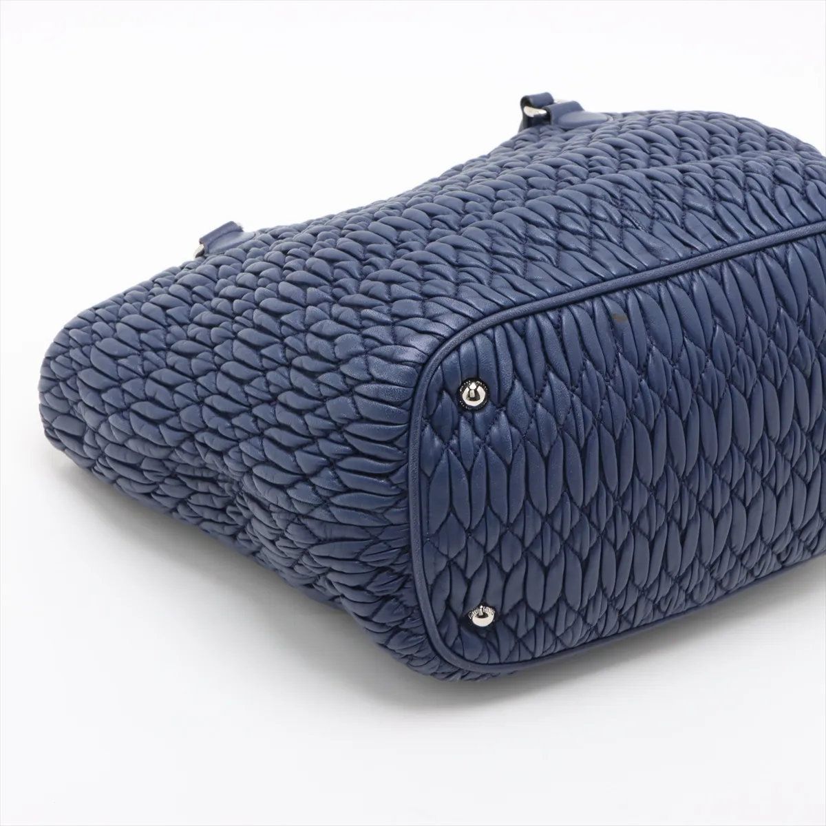 Miu Miu Matelasse Nappa Crystal Bijou Leather 2-Way Shoulder Bag — view 4