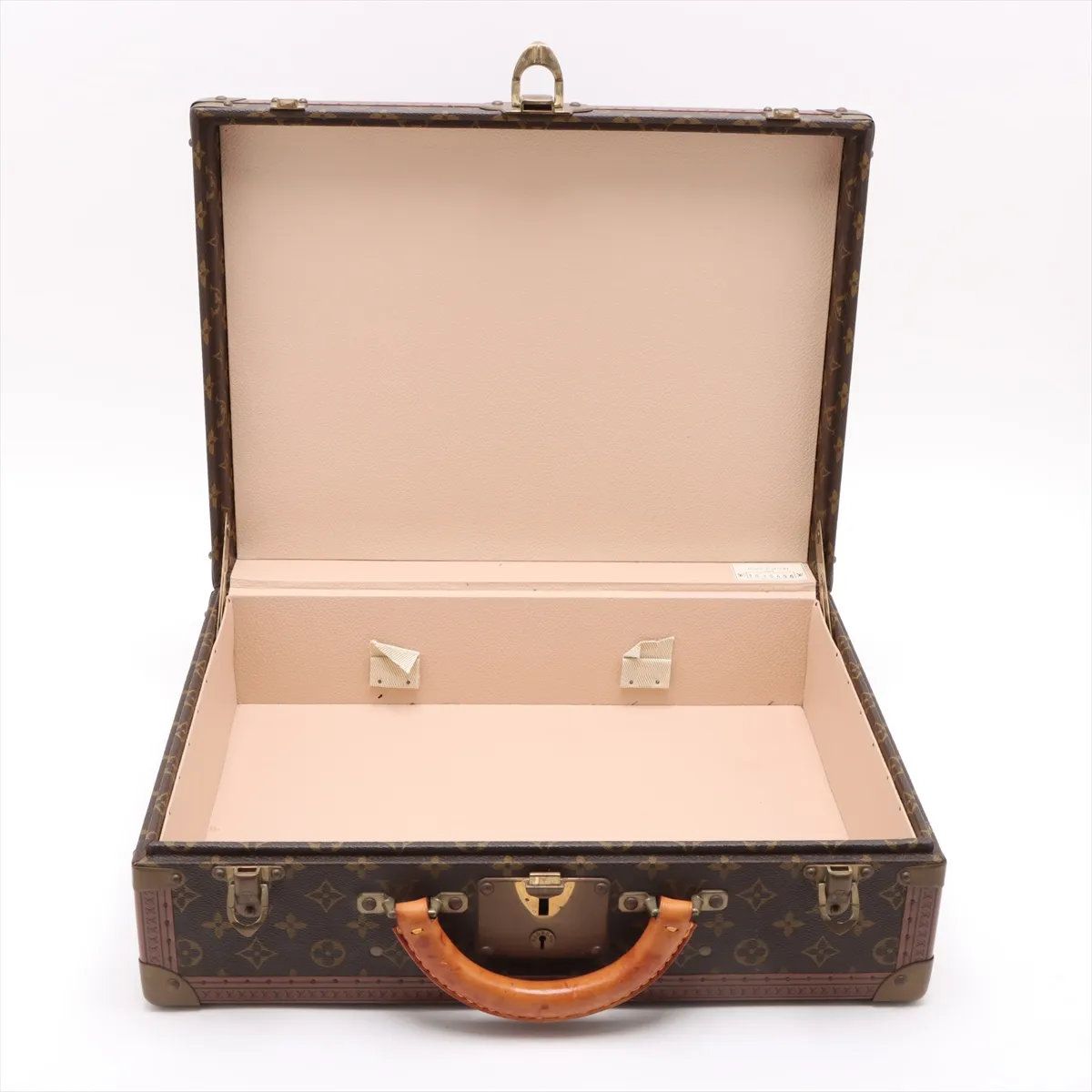 Louis Vuitton Monogram Cotteville 45 Leather Trunk Hard Case Suitcase — view 7