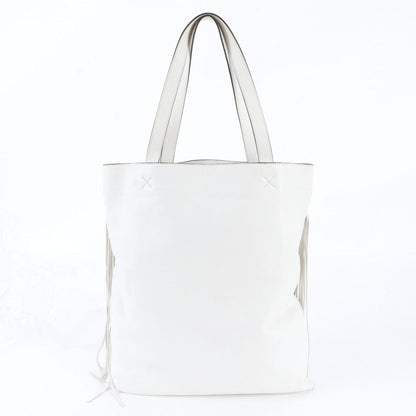 Loewe Vertical Anagram Fringe Leather Tote Bag Shoulder Hand — view 3
