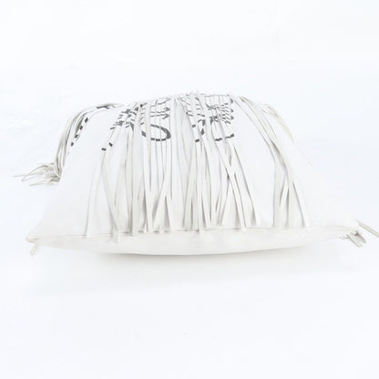 Loewe Vertical Anagram Fringe Leather Tote Bag Shoulder Hand — view 6